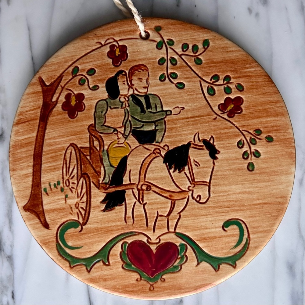 VTG Pennsbury Pottery Wall Plaque
